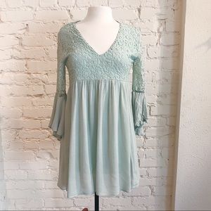Umgee | Mint Lace Dress